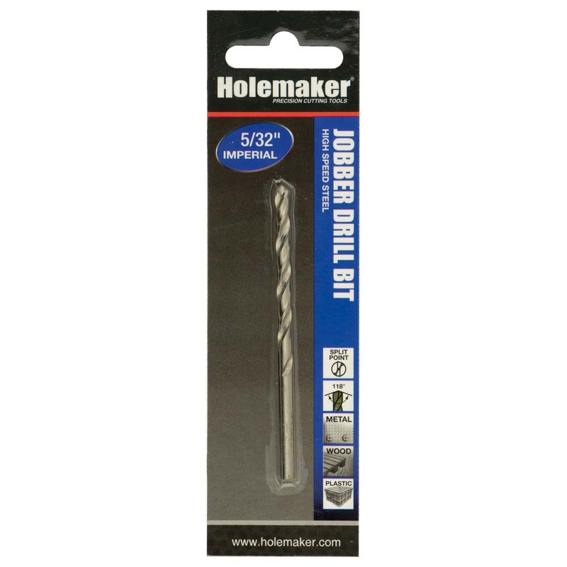 Holemaker Jobber Drill 5/32in – 1pc (Carded)
