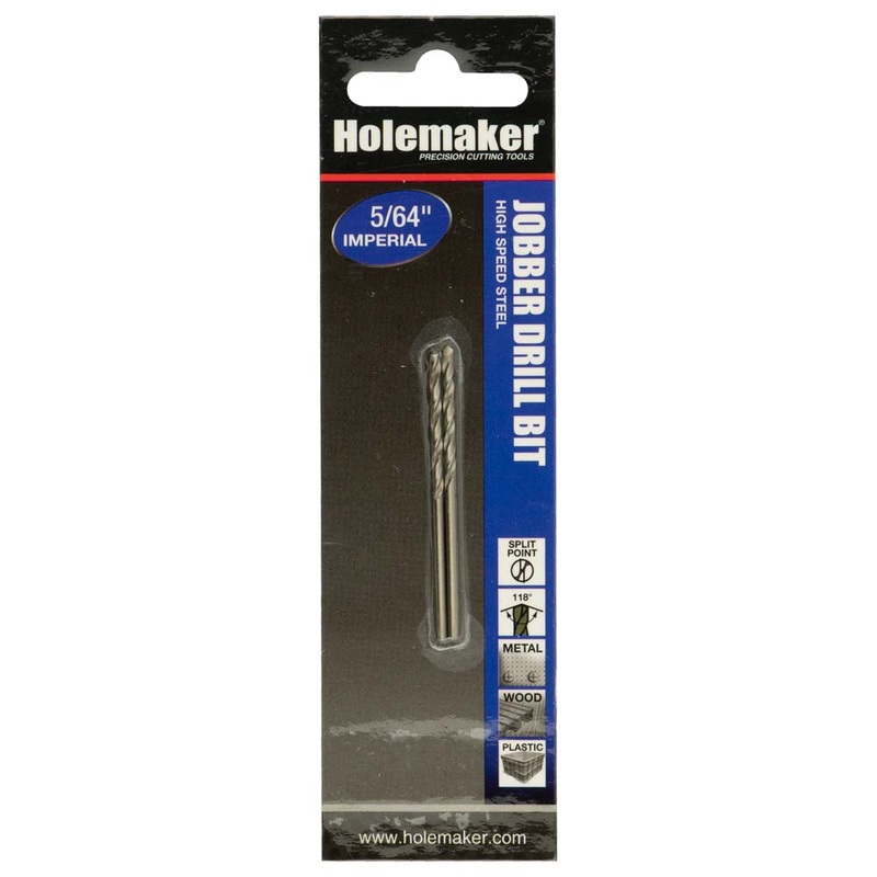 Holemaker Jobber Drill 5/64in – 2pc (Carded)