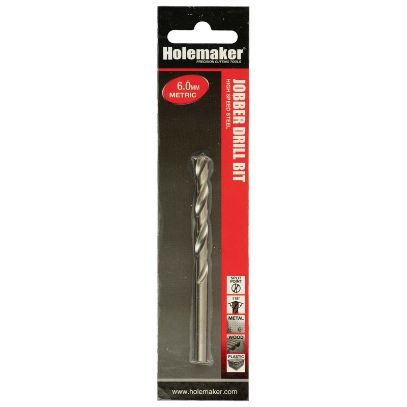Holemaker Jobber Drill 6.0mm – 1pc (Carded)