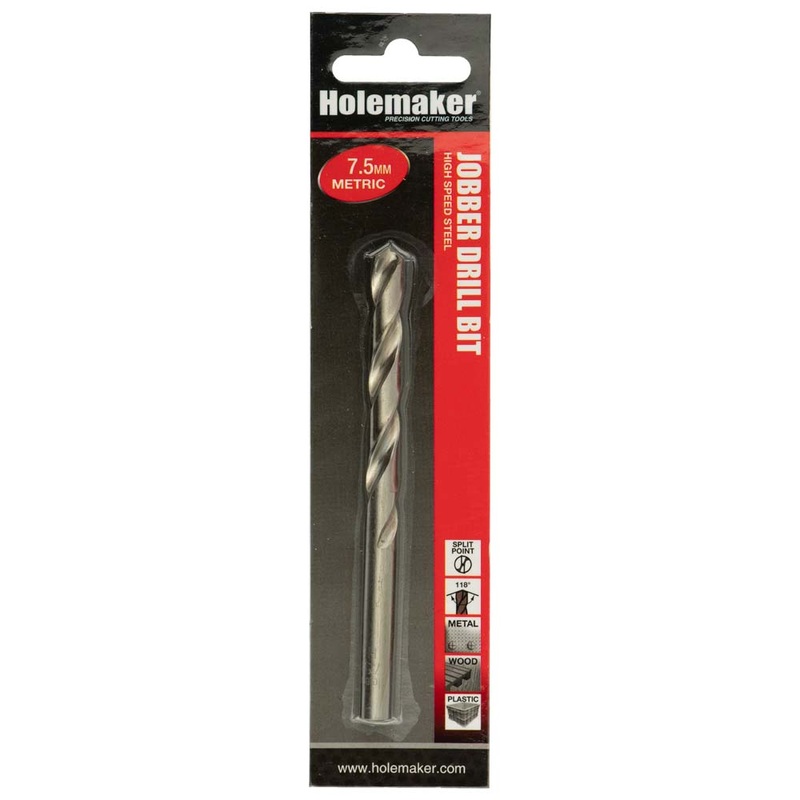 Holemaker Jobber Drill 7.5mm – 1pc (Carded)