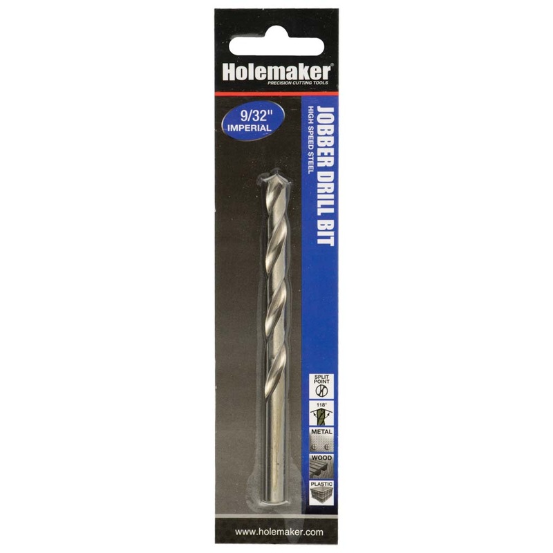 Holemaker Jobber Drill 9/32in – 1pc (Carded)