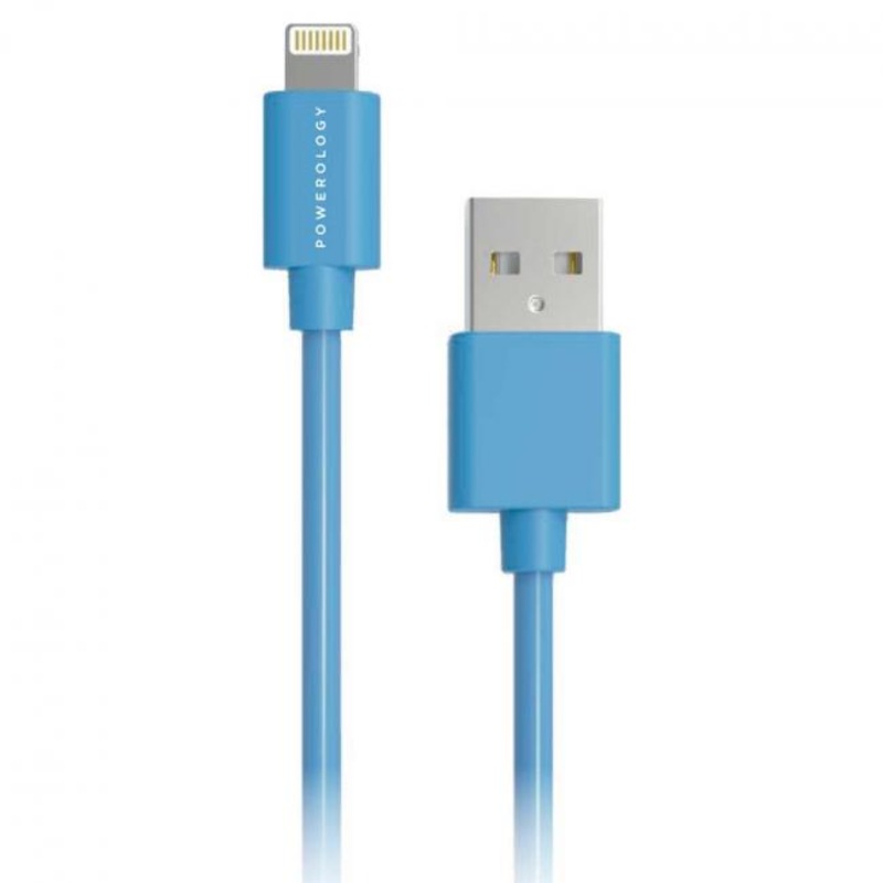 Powerology – Lightning Cable 1.2M (Blue)