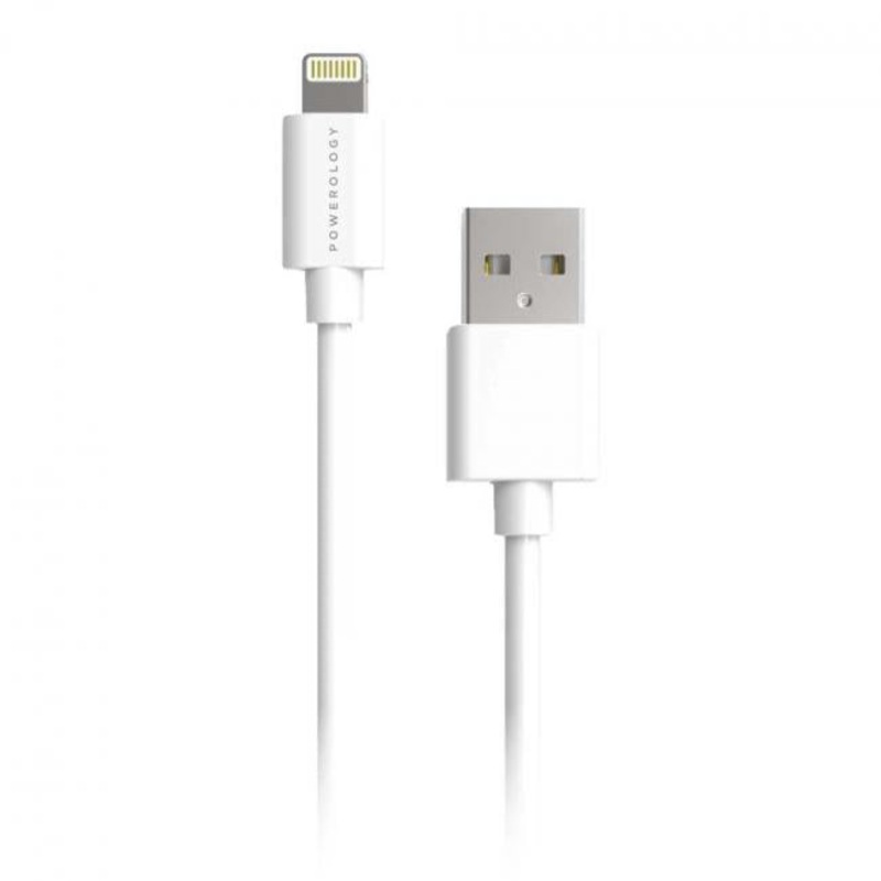 Powerology – Lightning Cable 1.2M (White)