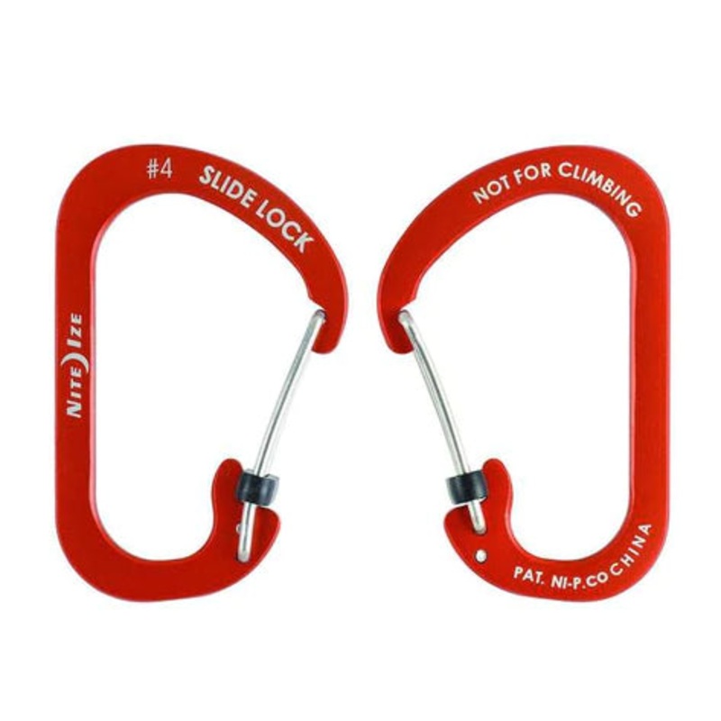 Nite ize – SlideLock Carabiner Aluminum 4 (Orange)