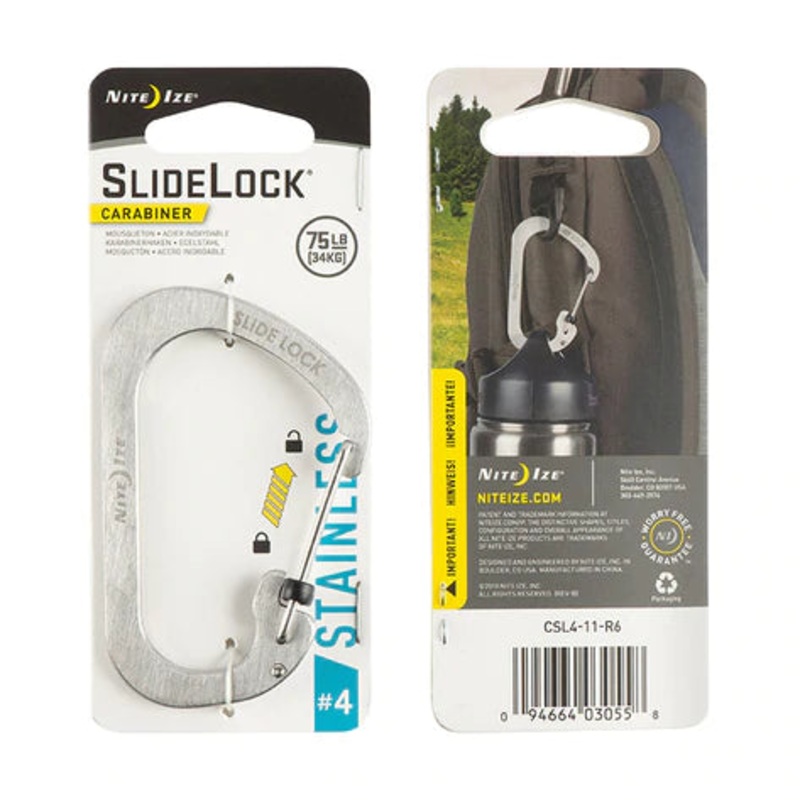 Nite Ize – SlideLock Carabiner Stainless Steel