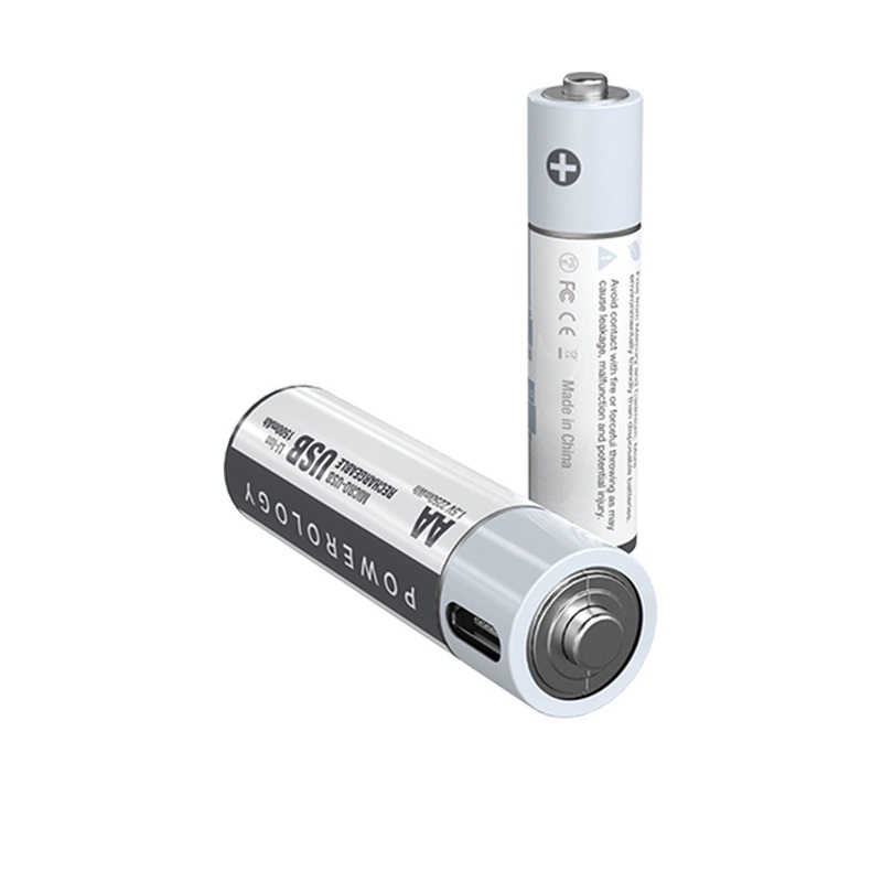 Powerology – USB Rechargeable Battery AA (2pc)