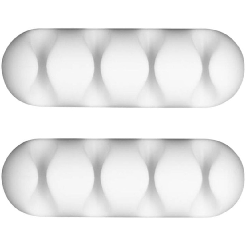 Blupebble – Anchor One Cable Management 6pcs – White