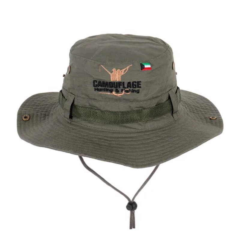 Camouflage –  Safari hat – olive