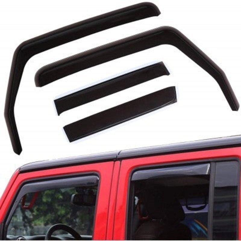 Jeep Wrangler JK Shade  Rain Side Window (4 Door)