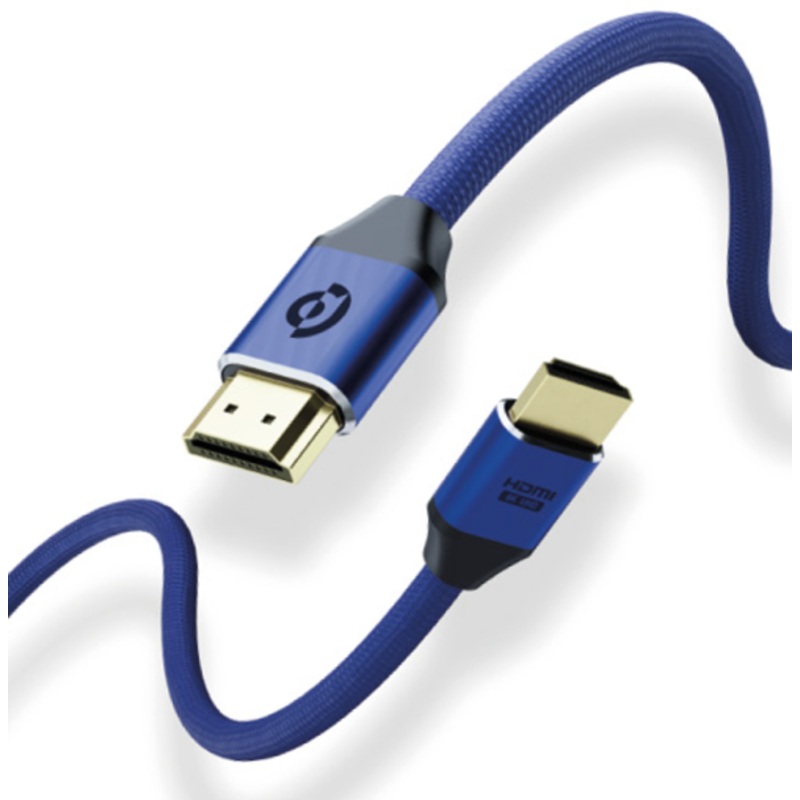 Powerology – 8K HDMI Braided Cable (2M)
