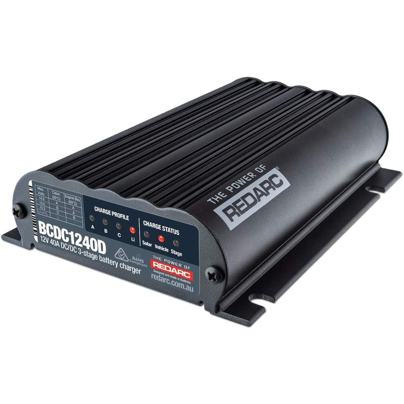 RedArc – Dual Input 40A in-Vehicle DC Battery Charger – IBF