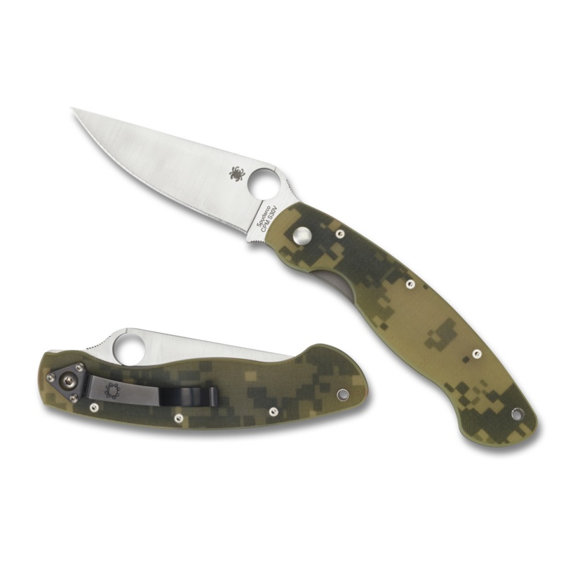 Spyderco – Military G-10 Digital Camo – IBF