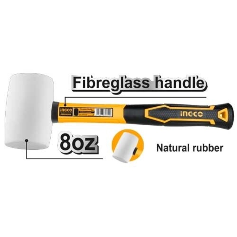 Ingco – Rubber Hammer HRUH8308