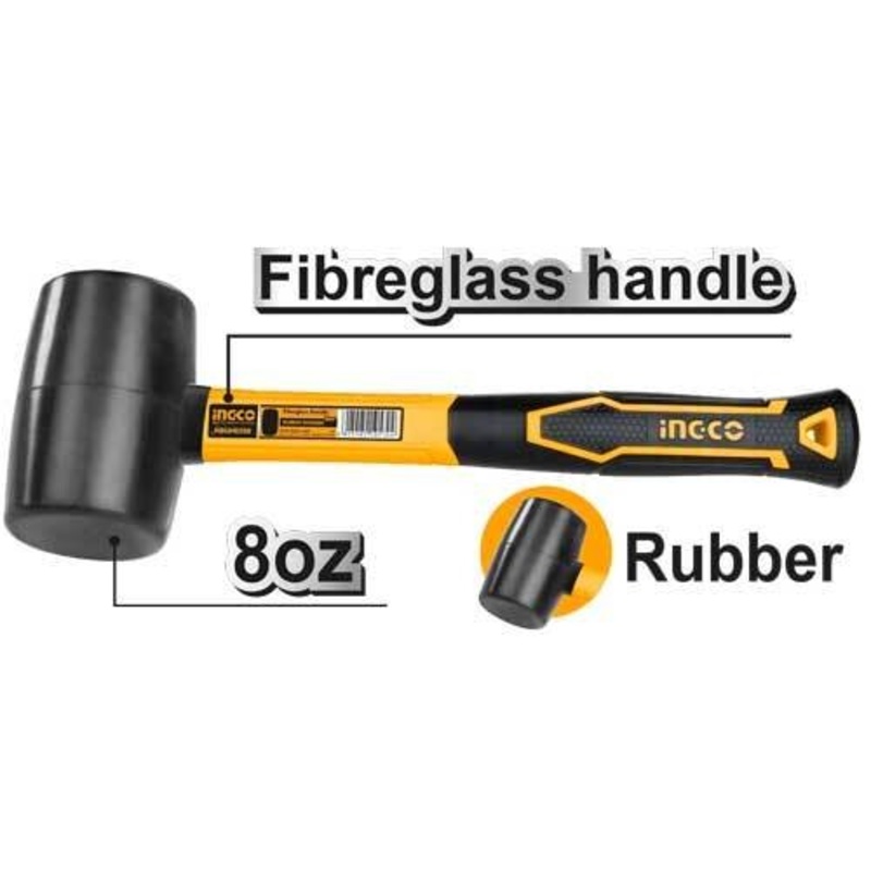 Ingco – Rubber Mallet HRUH8208