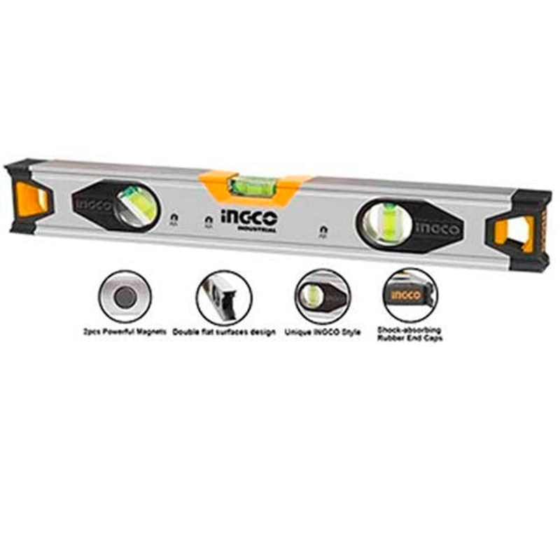 Ingco – Spirit Level_Powerful Magnet HSL38060M