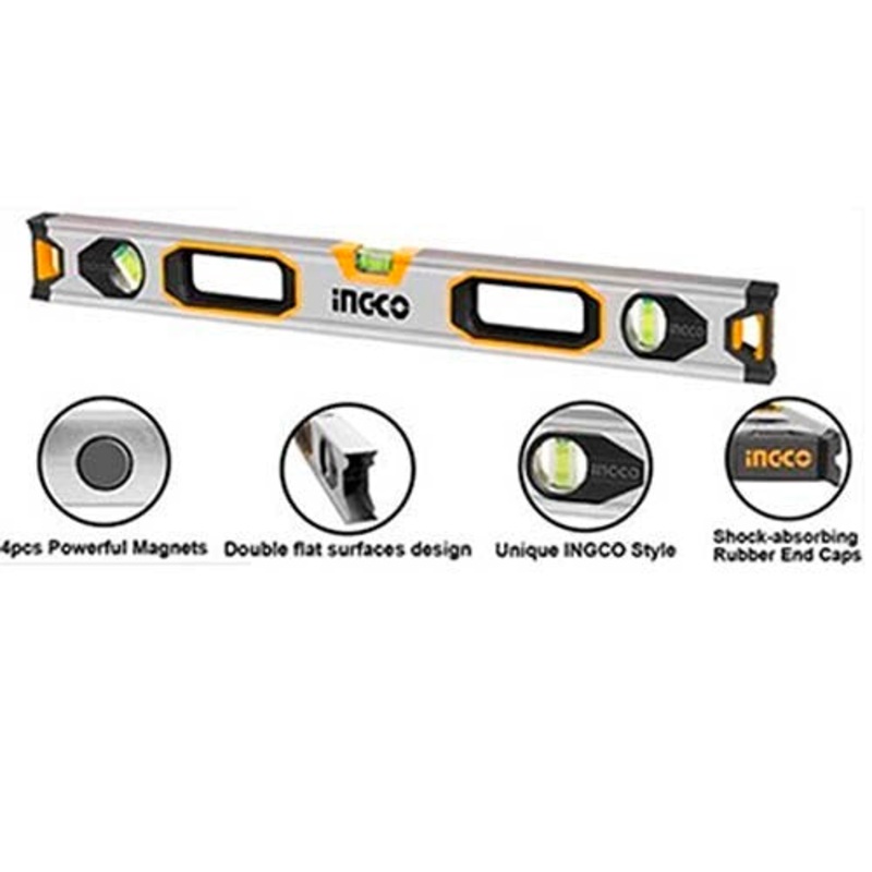 Ingco – Spirit Level Powerful Magnet HSL38080M
