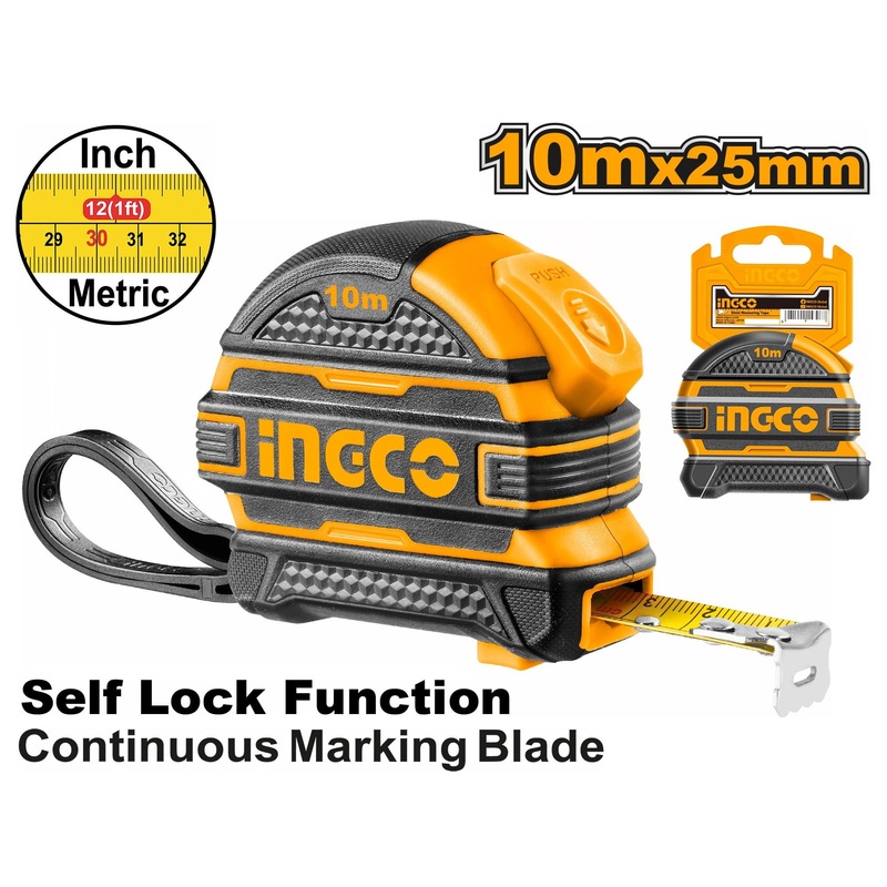 Ingco – Steel Measuring Tape HSMT081025