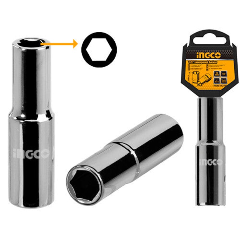 Ingco – 1/2 Deep Hexagonal Socket HHAST12193L