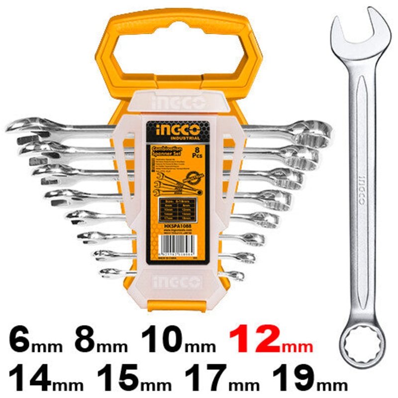 Ingco – Combination Spanner Set HKSPA1088