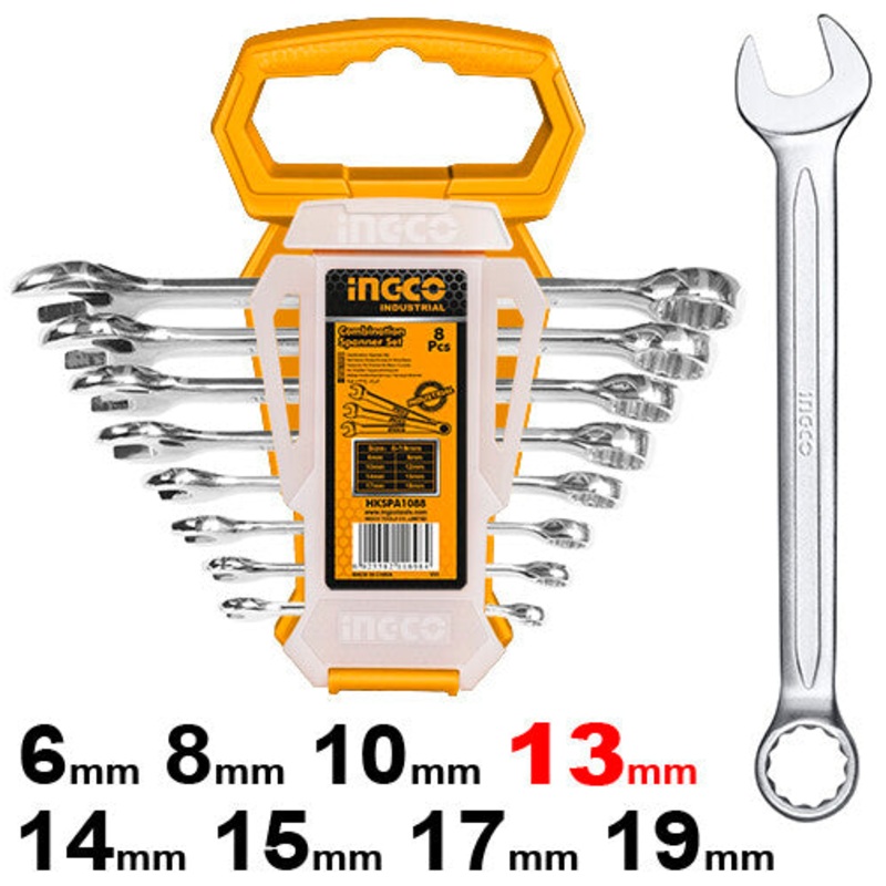 Ingco – Combination Spanner Set HKSPA1088-I