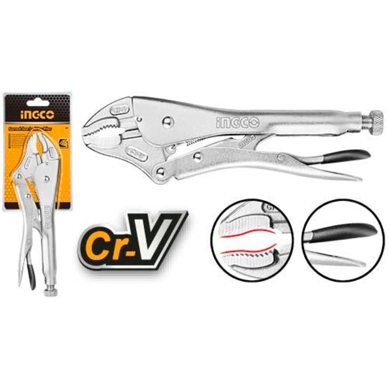 Ingco – Curved Jaw Lock Plier HCJLW0110