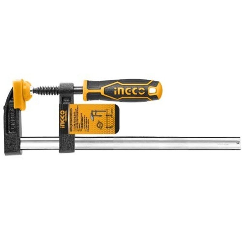 Ingco – F Clamp with Plastic Handle HFC021201