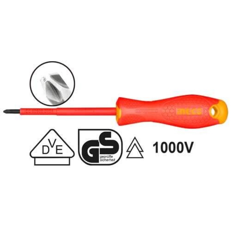 Ingco – Insulated Screwdriver HISD81PH060