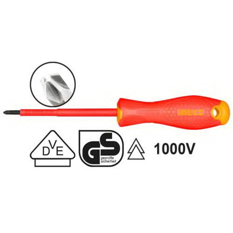 Ingco – Insulated Screwdriver HISD81PH3150