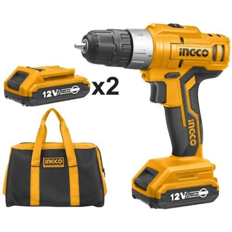 Ingco – Cordless Drill Li-ion CDLI1222