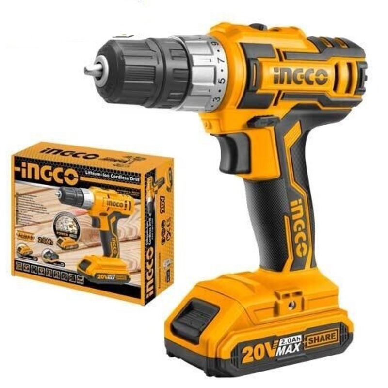 Ingco – Cordless Drill Li-ion CDLI20024