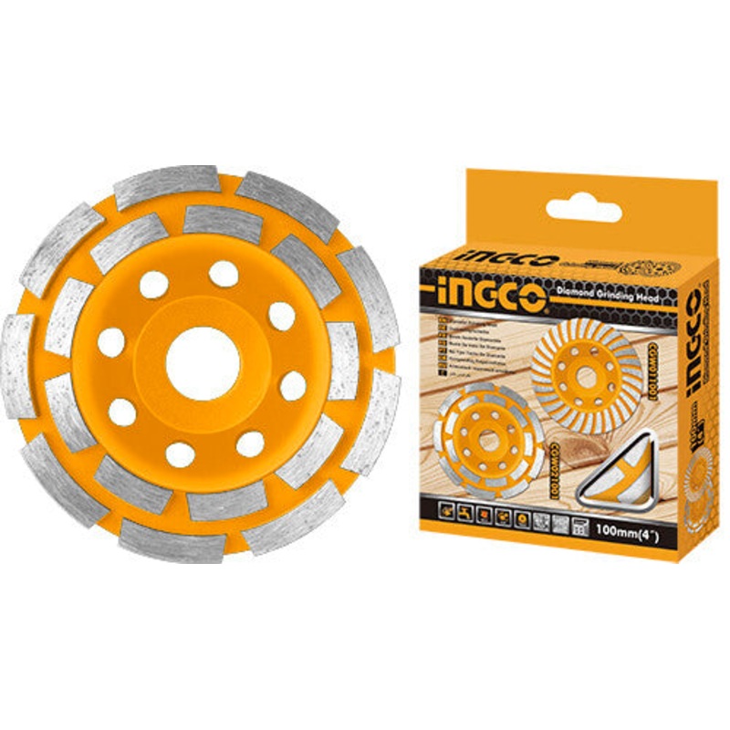 Ingco – Diamond Cup Wheels Double Row