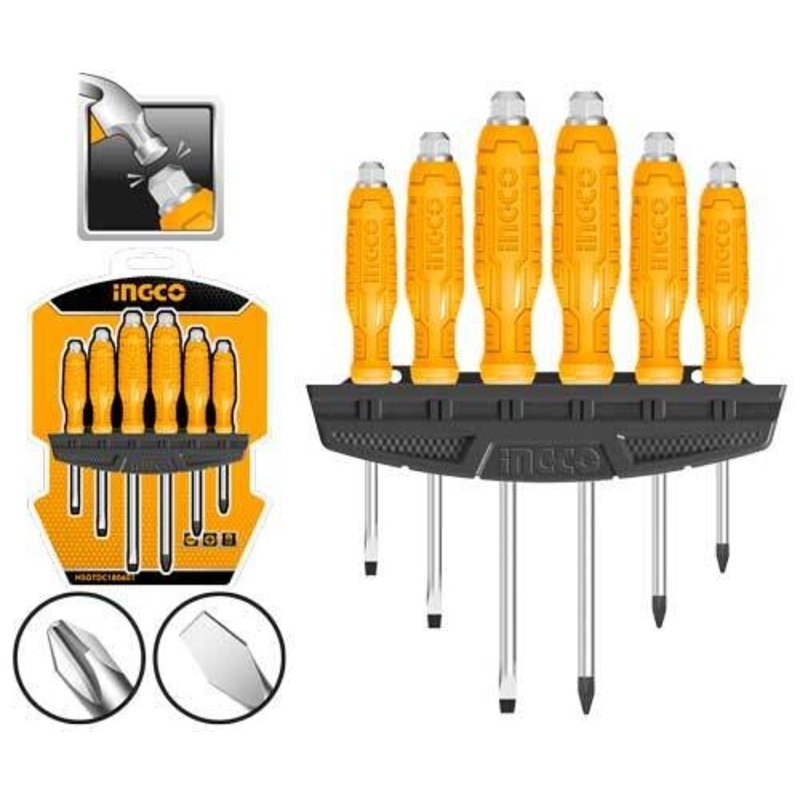 Ingco – Go-Through Screwdriver Set