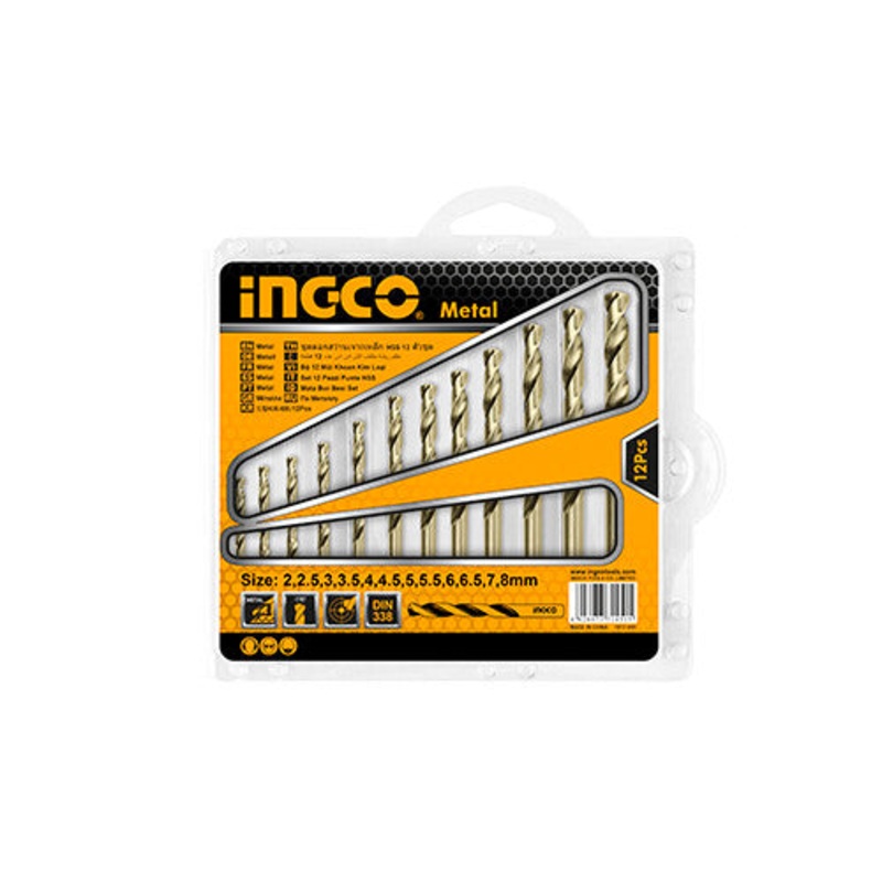 Ingco – HSS Twist Drill Bit Set  AKDB1125