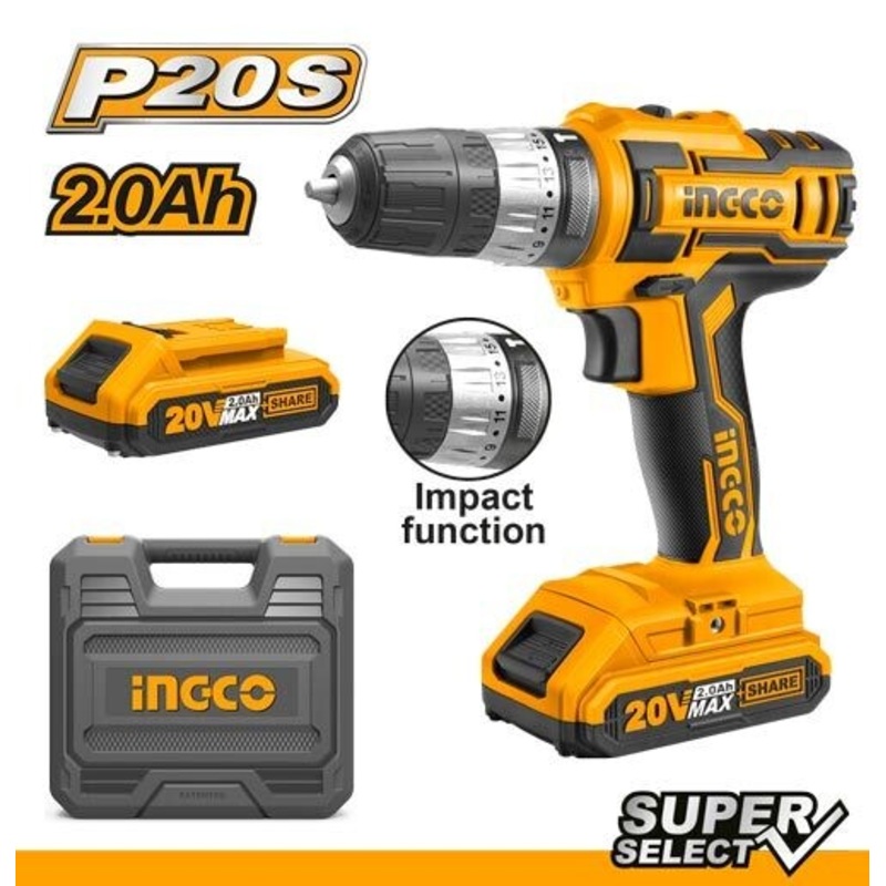 Ingco – Impact Drill Li-ion CIDLI200215