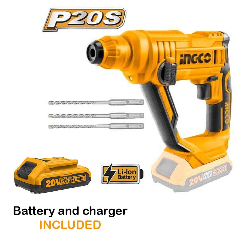 Ingco – Rotary Hammer Li-Ion CRHLI1601-BC