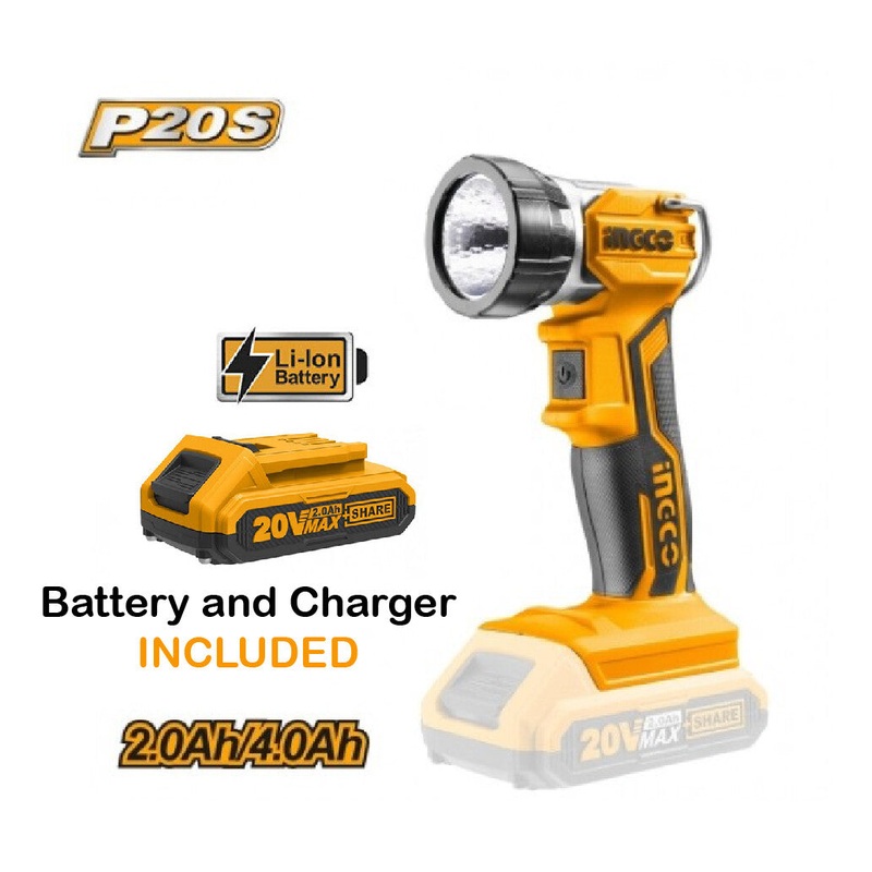 Ingco – Work Lamp Li-ion CWLI2001-BC