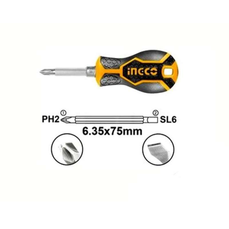 Ingco – 2 IN 1 Screwdriver set