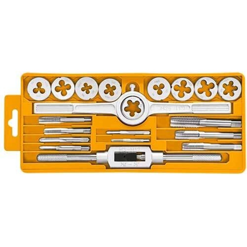 Ingco – 20 Pcs Taps and Dies Set