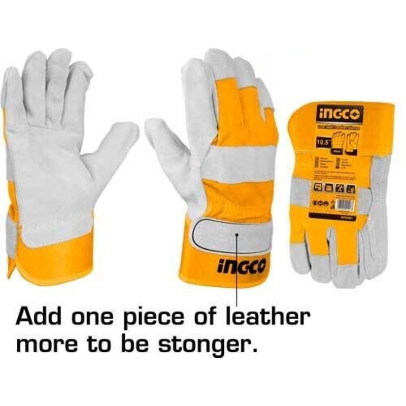 Ingco – Leather Gloves