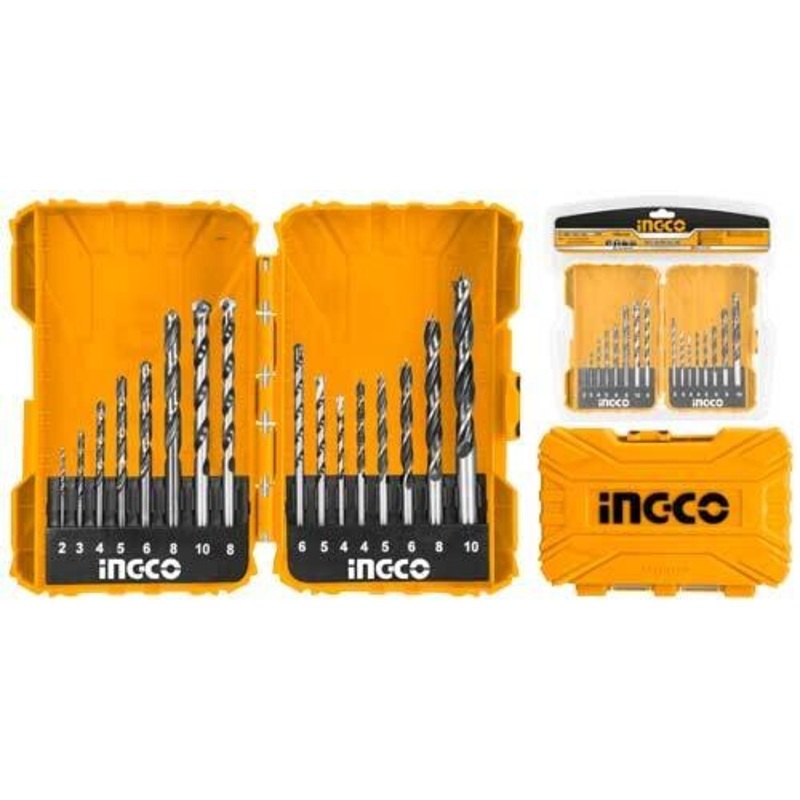 Ingco – Metal, Concrete and Wood Drill Bits Set