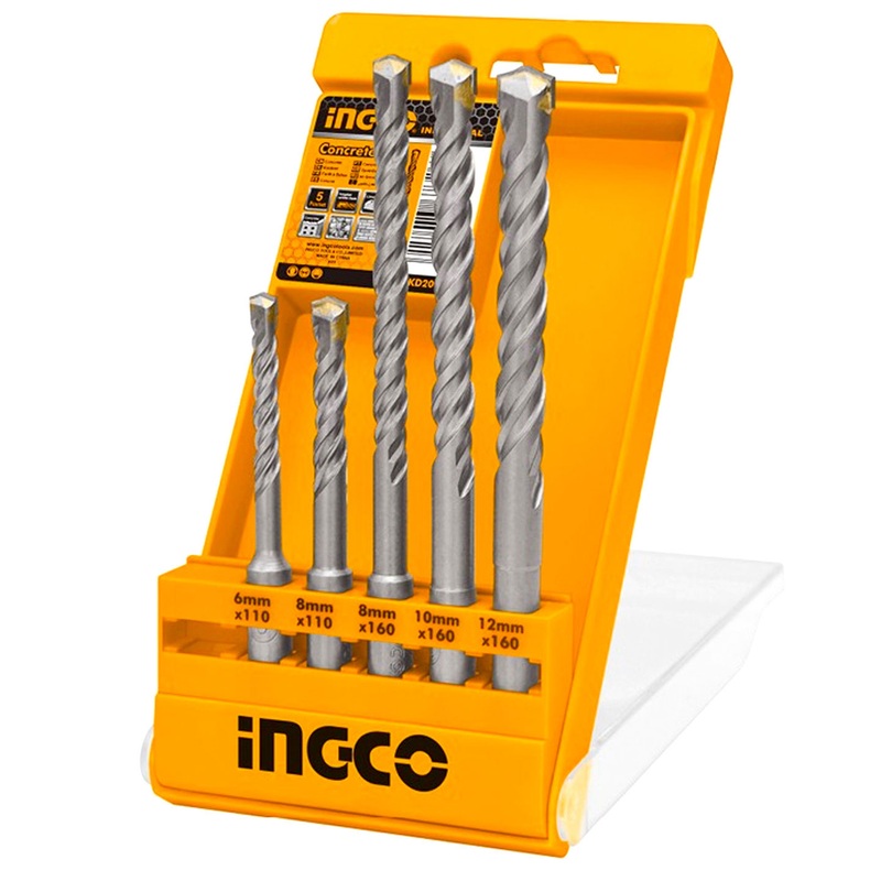 Ingco – SDS Plus Hammer Drill Bit Set AKD2052