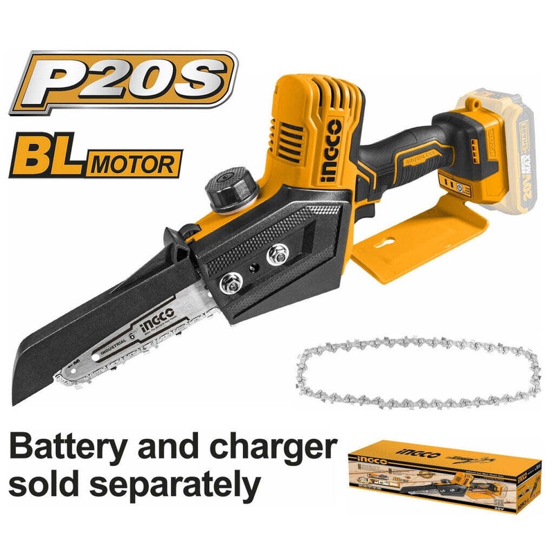 Ingco – Lithium-Ion Mini Chain Saw – SLH