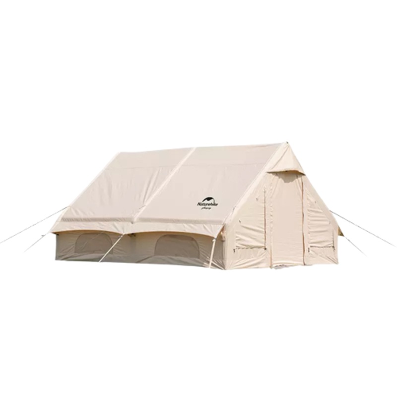 Naturehike – Extend Air 12.0 Cotton Inflatable Tent-20ZP Camp Version – Khaki