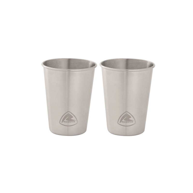 Robens – Sierra Steel Set of cups (0.35L x2)