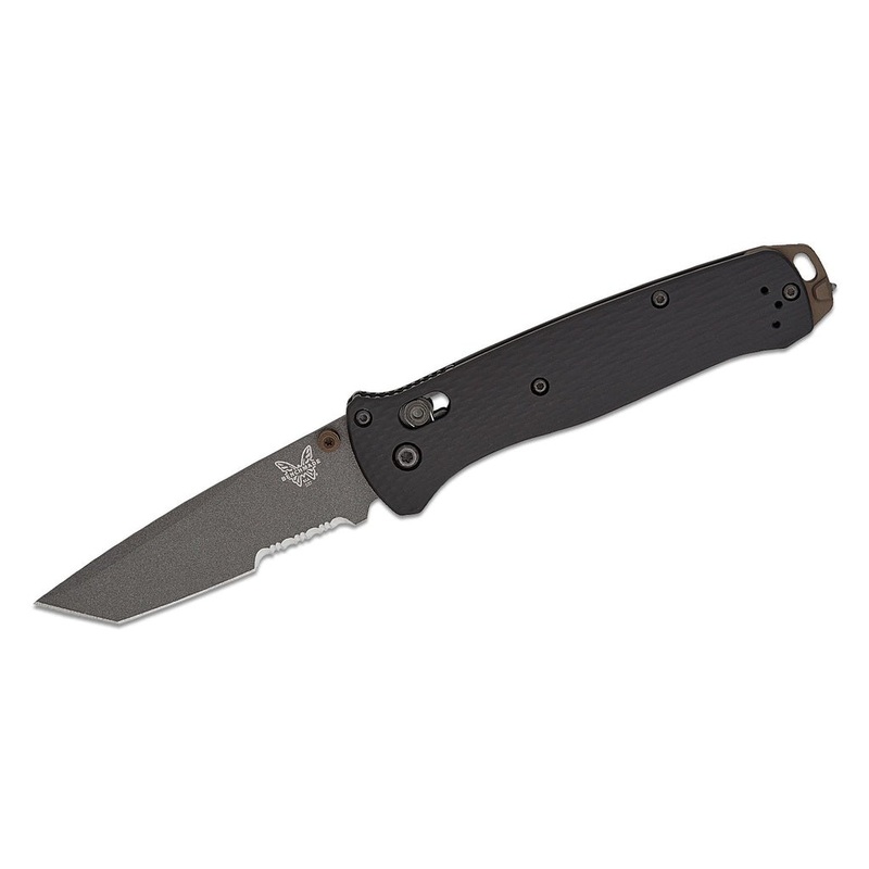Benchmade Bailout Black Aluminum serrated