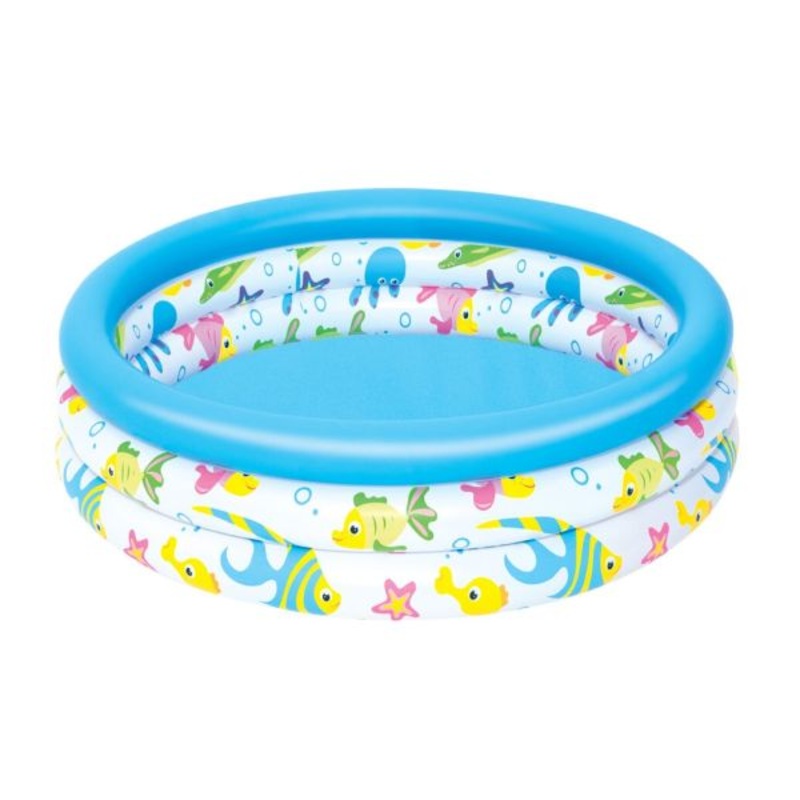 Bestway 40 X H10/ 1.02M X H25CM Coral Kids Pool (Contents:1 pool, repair patch)