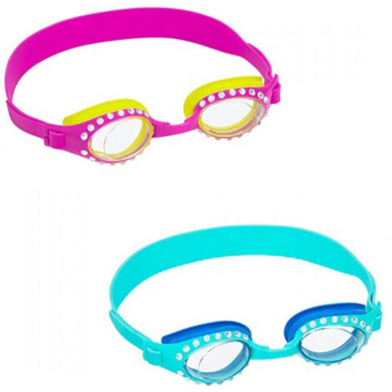 Bestway Sparkle ‘N Shine Goggles (Contents:one pair of goggles, 2 assorted colors)
