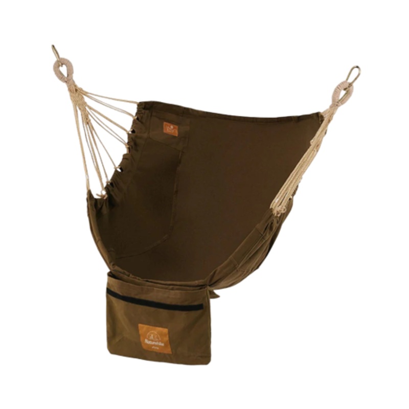 Naturehike – DC-G04-Plain-Camping Canvas Swing Chair – Brown