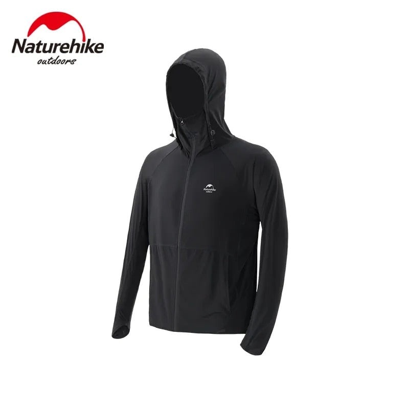 Naturehike – Knitted Long-Sleeved Sun Protection Suit (XL) – Navy