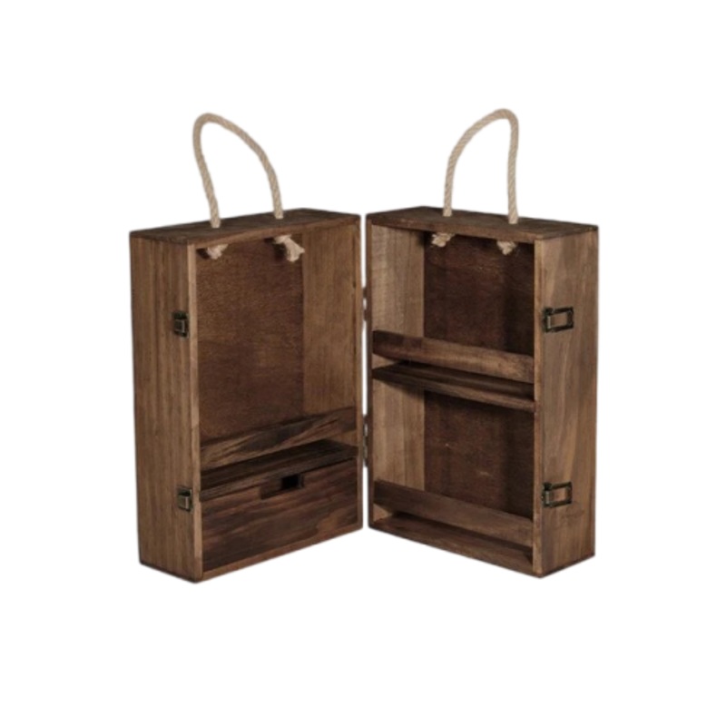 Naturehike Outdoor multi-layer seasoning cabinet – walnut – (B-STOCK)